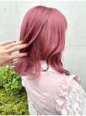 ベイビーピンク*ダブルカラー/ケアブリーチ/ピンクカラー
