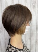 【ショート】【20代】【30代】【40代】ハイライトインナーカラー
