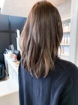 キャアリー(Caary)&nbsp;福山市イルミナカラー人気ハイライトアッシュベージュCaary