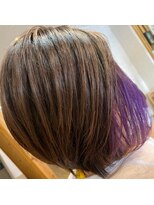 アライアオーロ(Alaiaolo)&nbsp;前下がりボブ×パープル