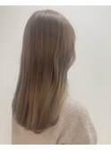 ナチュラルベージュカラー ヌナボブ チャンモリ ボブルフ
