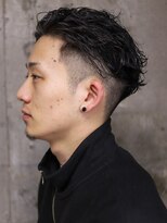 アルフレッド 平針店(alfRed)&nbsp;スリップバッグ　ツーブロック　ツイストパーマ