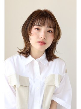 ヘアーアンドメイク エクリ 不動前店(Hair&Make equri) 外はねレイヤースタイル【目黒不動前】