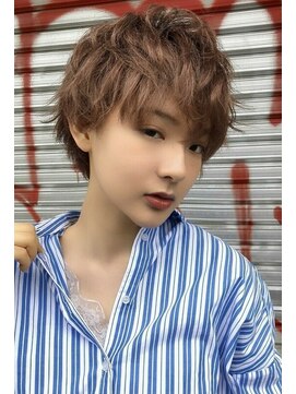 アン たまプラーザ(un) 小顔ショート【たまプラーザ髪質改善オージュアイルミナカラー】