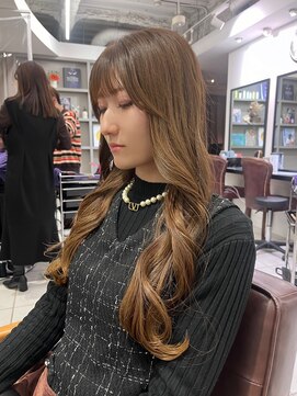 ボヌール オオサカ(Bonheur OSAKA) 明るめロングベージュ