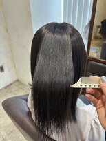 バディヘア ルーツ(BUDDY HAIR ROOTS) 酸性ストレート×似合わせカット