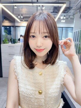 ファンナギンザ(FaNNa ginza) ワンカール/小顔/ロブ/ボブ/前髪/シースルーバング