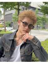 ロンド ストラーダ 心斎橋(Lond strada)&nbsp;メンズカット×波巻きパーマ×イメチェン[心斎橋]