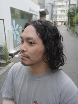 ヒカリス 中崎店(HIKARIS) メンズ × パーマ