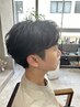 【指名予約限定】メンズカット＋ニュアンスパーマ+炭酸ケアシャンプー￥8500