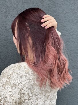 フェアリーテール つきのわ店 スノーピンクグラデーション