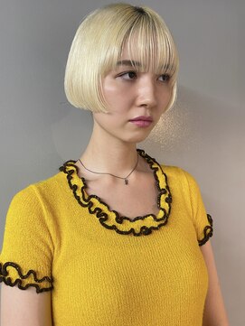 コードプラスリム(CODE+LIM) ボブ／ハイトーン／ホワイトブリーチ