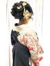 卒業式コース★袴着＆ヘアセット【12000円】電話受付のみ★045-620-6114