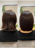 【Before After】髪質改善/トリートメント/弱酸熱トリートメント