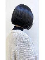 モリオ フロム ロンドン 成増店&nbsp;【morio成増/一戸】大人かわいい黒髪前下がりボブ