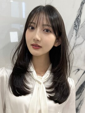 ナカイ(NAKAI) 顔周りワンカールレイヤーカット/イメチェンヘアスタイル/韓国