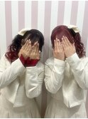 ガーリースタイル/心斎橋/ヘアメ/セットサロン