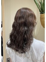 シアン 栄店(CYAN.)&nbsp;縮毛矯正履歴になみなみウェーブパーマ♪