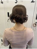 カチモリヘアアレンジ