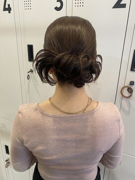 アトラ ハッピーヘアライフ 昭和町店(attra happyhairlife) カチモリヘアアレンジ