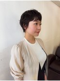 ニュアンスショートパーマ