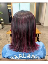 ビスポーク(BESPOKE)&nbsp;ワンブリーチハイライトピンク