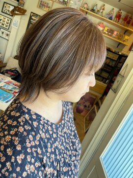 ヘア メイク ココ(hair make coco) 【イルミナ】　透け感グレージュ♪♪♪