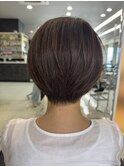 襟足スッキリ大人ショート