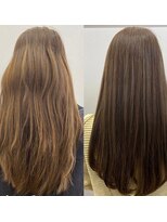 FAST COLOR & CARE ゆめモール五日市店【11/29 NEW OPEN（予定）】 ソヴァールカラー全体染めbeforeafter