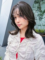 ホォレ 豊中店(fore)&nbsp;オリーブミルクティーカラーベージュボブブリーチレイヤー豊中