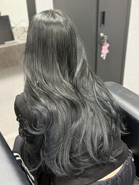 ルナス 福岡天神(LUNAS) [髪質改善 福岡大名]グレー味のあるカラー