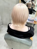 if&nbsp;ホワイトブロンド/ショートウルフ