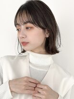 リヤン 表参道(lyann)&nbsp;ナチュラルカールピンクベージュ艶感美髪前髪サイドバング