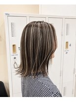 ヘアーズ ベリー 玉造店(hairs BERRY) 派手すぎない大人ハイライト
