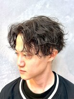 サームマン 人形町(SARM MAN)&nbsp;大人色気の韓国風センターパートパーマ