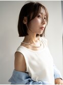 髪質改善ストレート×ボブ