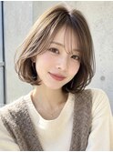 【NOA】小顔ワンカールボブ×丸みボブ×シースルーバング