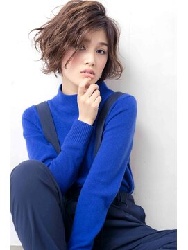 ガーデントウキョウ(GARDEN Tokyo) 『GARDEN　Tokyo　深尾清太郎』　無造作ルーズな大人パーマボブ