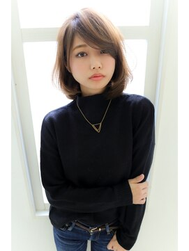 ウノプリール 京橋店(uno pulir) *お手入れ簡単ナチュラルボブ*