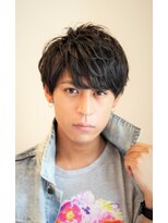 ノイセル(Noisyle)&nbsp;前下がりツイストスパイラル束感ツーブロック無造作ショート