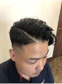 くせ毛スキンフェード☆