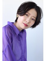 エクリフルール(equri fleur) コテでワンカールショートスタイル