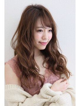 パシフィックダズールバトン(Pacific Dazzle baton) ☆30代40代大人可愛いロング大きめカール☆　秋冬おすすめ