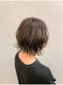 【flor 戸塚】*シフォンボブ+オリーブベージュ*