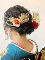 ラトリエコンタン(L´atelier Content)&nbsp;【LatelierContent asuka】和装アレンジ