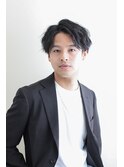 メンズスタイル パーマスタイル ゆるウェーブ