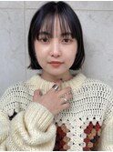 20代　30代　40代　小顔　ミニボブ　ボブ　外ハネ　内巻き　青山