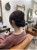 ヘアアレンジ/結婚式ヘアセット
