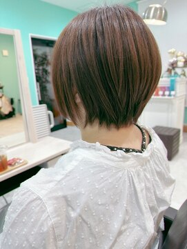 ユーフォリア(Euphoria.) 明るめカラー×ショートボブ