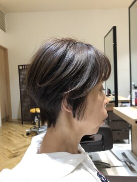 ユニックス イオンモール川口前川店(UNIX) 【大人女性スタイル】シルエットが綺麗なショートボブ☆ベージュ